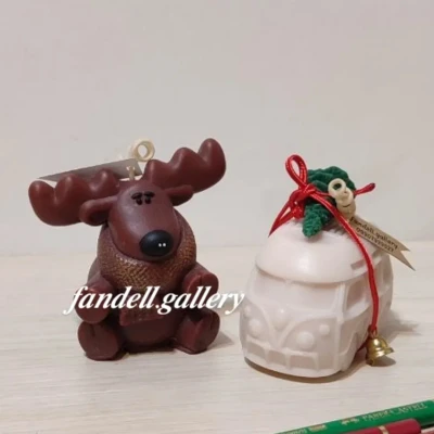شمع گوزن نشسته