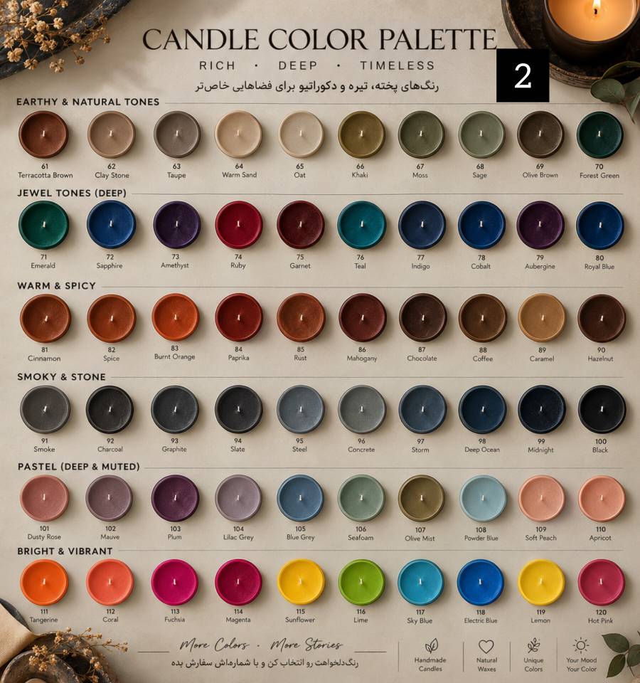 شمع درخت زندگی